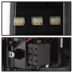 Spyder Auto 5084576 LED Tail Lights; Black; - Truck Part Superstore