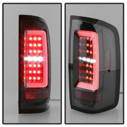 Spyder Auto 5084576 LED Tail Lights; Black; - Truck Part Superstore