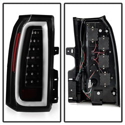 Spyder Auto 5084583 LED Tail Lights; Light Bar; Black; - Truck Part Superstore