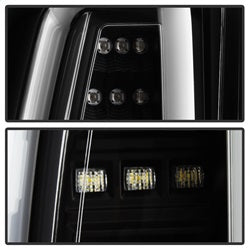 Spyder Auto 5084583 LED Tail Lights; Light Bar; Black; - Truck Part Superstore