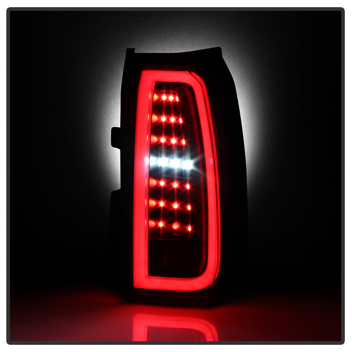 Spyder Auto 5084583 LED Tail Lights; Light Bar; Black; - Truck Part Superstore