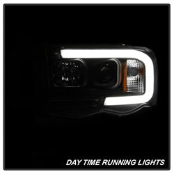 Spyder Auto 5084606 Projector Headlights; Light Bar; Black; - Truck Part Superstore