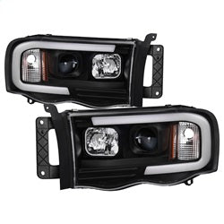 Spyder Auto 5084606 Projector Headlights; Light Bar; Black; - Truck Part Superstore