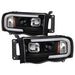 Spyder Auto 5084606 Projector Headlights; Light Bar; Black; - Truck Part Superstore