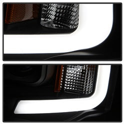 Spyder Auto 5084606 Projector Headlights; Light Bar; Black; - Truck Part Superstore