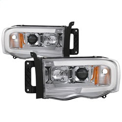 Spyder Auto 5084613 Projector Headlights; Light Bar DRL; Version 2; Chrome; - Truck Part Superstore