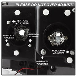 Spyder Auto 5084613 Projector Headlights; Light Bar DRL; Version 2; Chrome; - Truck Part Superstore