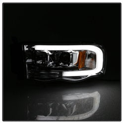 Spyder Auto 5084613 Projector Headlights; Light Bar DRL; Version 2; Chrome; - Truck Part Superstore