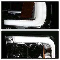 Spyder Auto 5084613 Projector Headlights; Light Bar DRL; Version 2; Chrome; - Truck Part Superstore