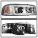 Spyder Auto 5084620 Projector Headlights; Light Bar DRL; Version 2 ; Chrome; - Truck Part Superstore