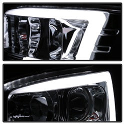 Spyder Auto 5084620 Projector Headlights; Light Bar DRL; Version 2 ; Chrome; - Truck Part Superstore