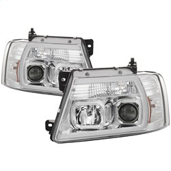Spyder Auto 5084637 Projector Headlights; Light Bar; Chrome; - Truck Part Superstore