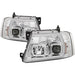 Spyder Auto 5084637 Projector Headlights; Light Bar; Chrome; - Truck Part Superstore