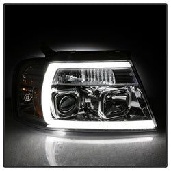 Spyder Auto 5084637 Projector Headlights; Light Bar; Chrome; - Truck Part Superstore