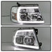 Spyder Auto 5084637 Projector Headlights; Light Bar; Chrome; - Truck Part Superstore