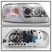 Spyder Auto 5084644 Projector Headlights; Light Bar DRL; Version 2 ; Chrome; - Truck Part Superstore