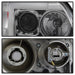 Spyder Auto 5084644 Projector Headlights; Light Bar DRL; Version 2 ; Chrome; - Truck Part Superstore