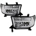 Spyder Auto 5084651 Projector Headlights; Light Bar DRL; Version 2 ; Chrome; - Truck Part Superstore