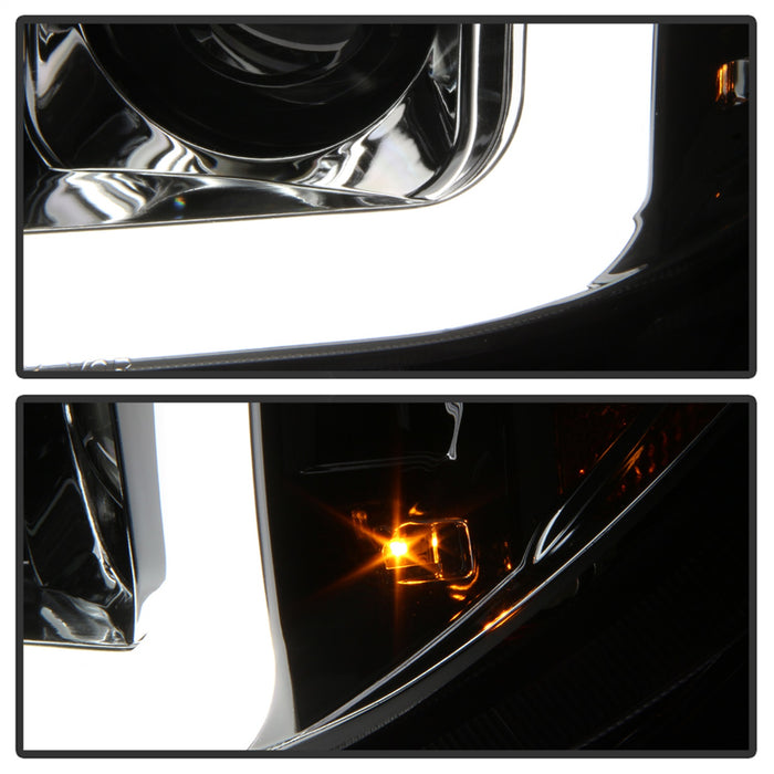 Spyder Auto 5084651 Projector Headlights; Light Bar DRL; Version 2 ; Chrome; - Truck Part Superstore
