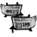 Spyder Auto 5084651 Projector Headlights; Light Bar DRL; Version 2 ; Chrome; - Truck Part Superstore