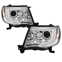 Spyder Auto 5084668 Projector Headlights; Light Bar DRL; Version 2 ; Chrome; - Truck Part Superstore