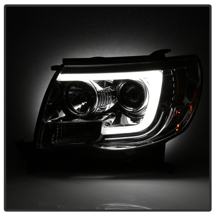 Spyder Auto 5084668 Projector Headlights; Light Bar DRL; Version 2 ; Chrome; - Truck Part Superstore