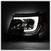 Spyder Auto 5084668 Projector Headlights; Light Bar DRL; Version 2 ; Chrome; - Truck Part Superstore