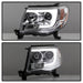 Spyder Auto 5084668 Projector Headlights; Light Bar DRL; Version 2 ; Chrome; - Truck Part Superstore