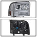 Spyder Auto 5084675 Projector Headlights; Light Bar; 1 pc.; Chrome; - Truck Part Superstore