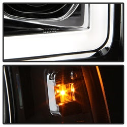 Spyder Auto 5084675 Projector Headlights; Light Bar; 1 pc.; Chrome; - Truck Part Superstore