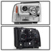 Spyder Auto 5084682 Projector Headlights; Light Bar DRL; Version 2; Black; - Truck Part Superstore