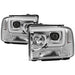 Spyder Auto 5084682 Projector Headlights; Light Bar DRL; Version 2; Black; - Truck Part Superstore