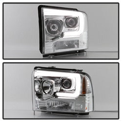 Spyder Auto 5084682 Projector Headlights; Light Bar DRL; Version 2; Black; - Truck Part Superstore
