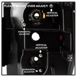 Spyder Auto 5084699 Projector Headlights; Light Bar DRL; Version 2 ; Chrome; - Truck Part Superstore