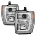 Spyder Auto 5084699 Projector Headlights; Light Bar DRL; Version 2 ; Chrome; - Truck Part Superstore