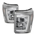 Spyder Auto 5084705 Projector Headlights; Light Bar DRL; Version 2 ; Chrome; - Truck Part Superstore