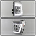Spyder Auto 5084705 Projector Headlights; Light Bar DRL; Version 2 ; Chrome; - Truck Part Superstore