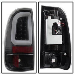 Spyder Auto 5084712 Light Bar LED Tail Lights; Version 3; Black; - Truck Part Superstore