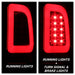 Spyder Auto 5084736 Light Bar LED Tail Lights; Version 3; Red Clear; - Truck Part Superstore