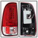 Spyder Auto 5084736 Light Bar LED Tail Lights; Version 3; Red Clear; - Truck Part Superstore