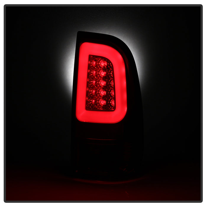 Spyder Auto 5084736 Light Bar LED Tail Lights; Version 3; Red Clear; - Truck Part Superstore