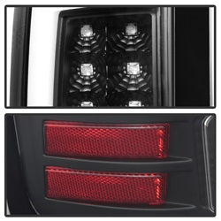 Spyder Auto 5084743 Light Bar LED Tail Lights; Version 2; Black; - Truck Part Superstore