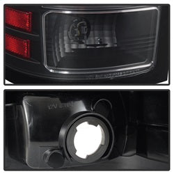 Spyder Auto 5084743 Light Bar LED Tail Lights; Version 2; Black; - Truck Part Superstore
