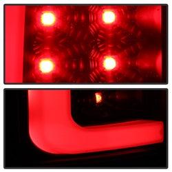 Spyder Auto 5084743 Light Bar LED Tail Lights; Version 2; Black; - Truck Part Superstore