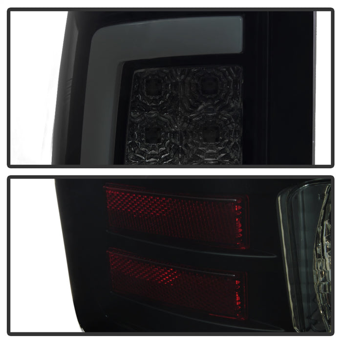 Spyder Auto 5084750 Light Bar LED Tail Lights; Version 2; Black Smoke; - Truck Part Superstore