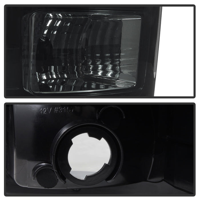Spyder Auto 5084750 Light Bar LED Tail Lights; Version 2; Black Smoke; - Truck Part Superstore