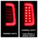 Spyder Auto 5084767 Light Bar LED Tail Lights; Version 2; Red Clear; - Truck Part Superstore