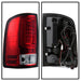 Spyder Auto 5084767 Light Bar LED Tail Lights; Version 2; Red Clear; - Truck Part Superstore