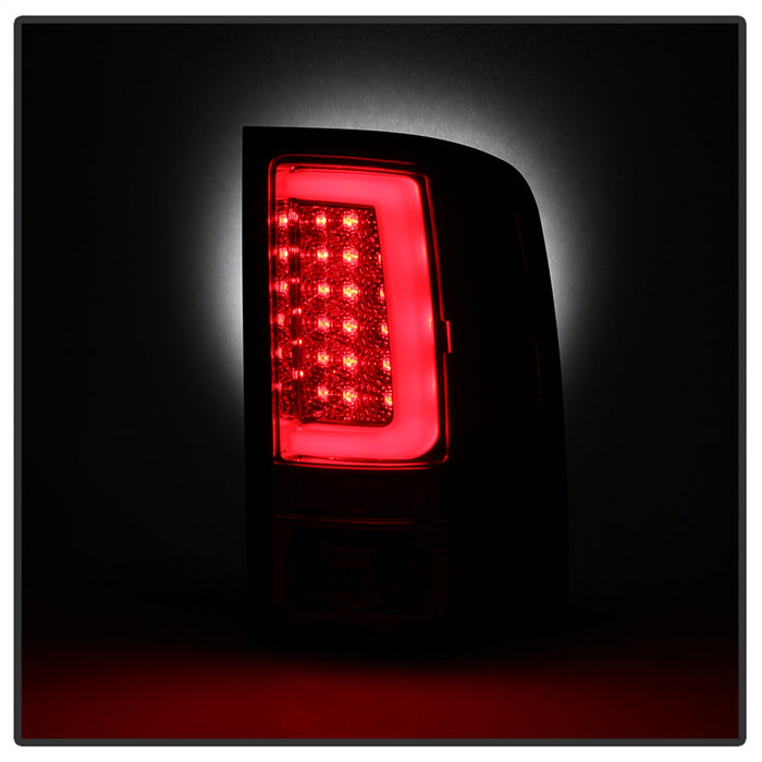 Spyder Auto 5084767 Light Bar LED Tail Lights; Version 2; Red Clear; - Truck Part Superstore