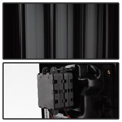 Spyder Auto 5084781 LED Tail Lights; Version 2; Light Bar; Sequential Turn Signal; Black Smoke; - Truck Part Superstore